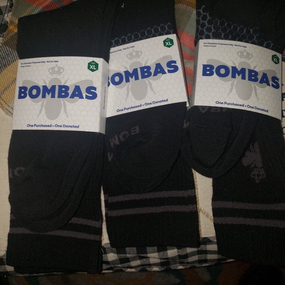 Bomba midcalf black socks
